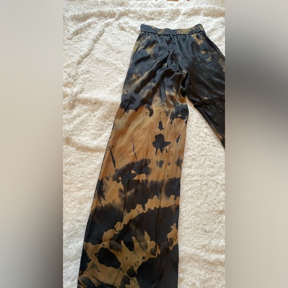 Momoni silk pants wide leg Italian size M - Picture 7 of 13